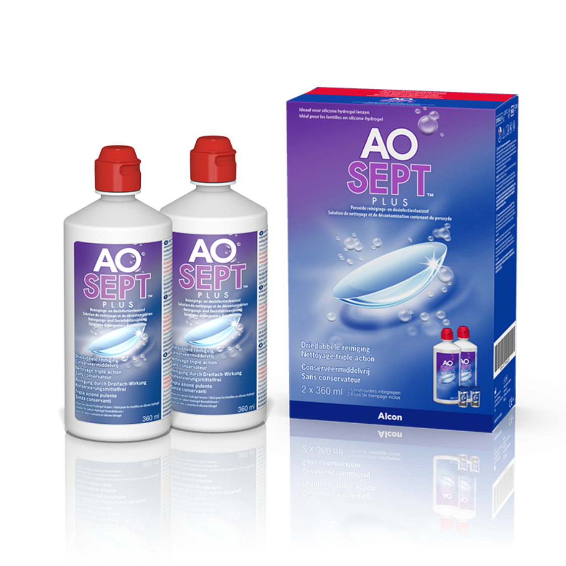 Alcon Aosept Plus 2x360ml