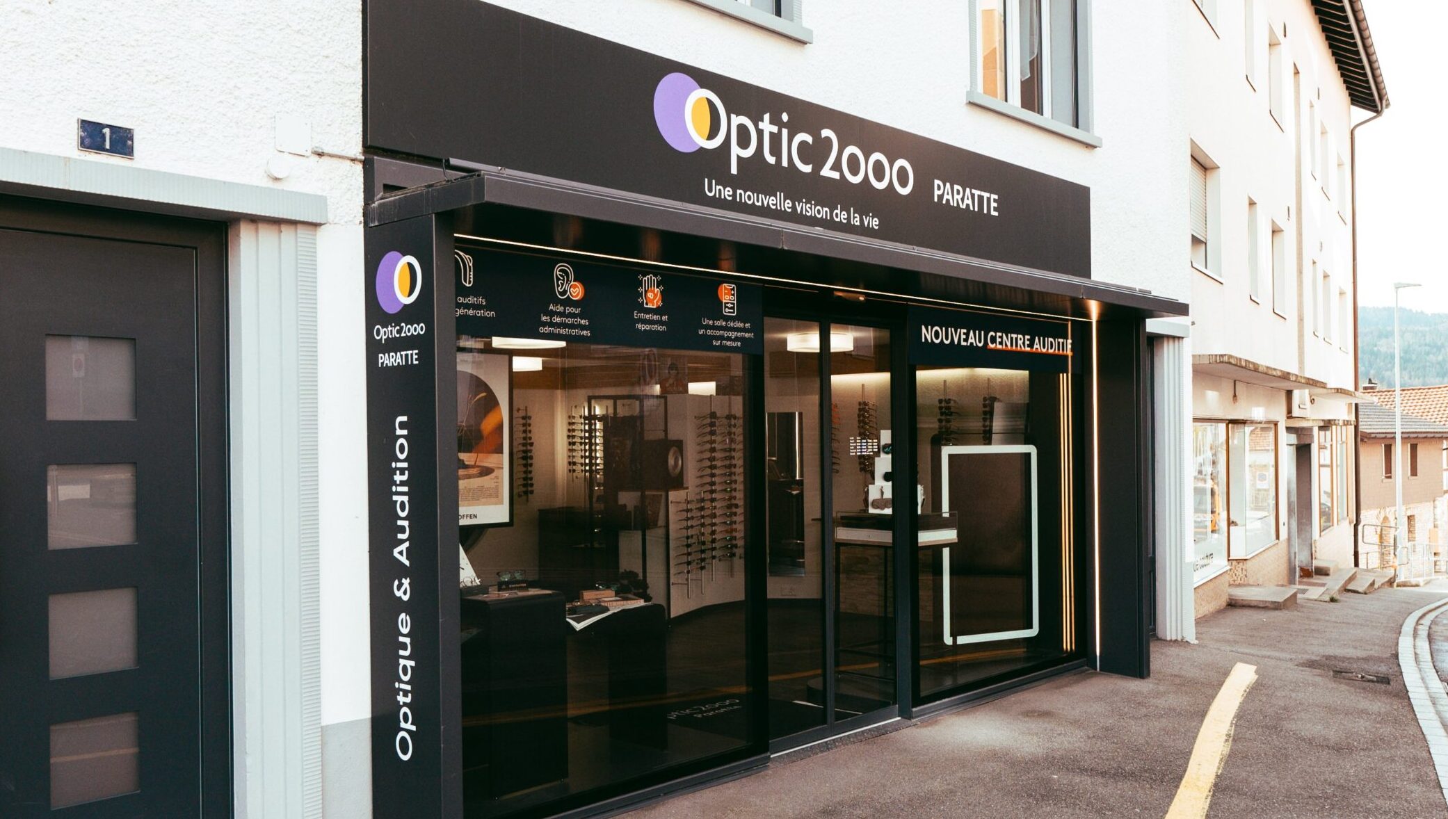 Optic 2000 Tramelan Magasin Exterieur