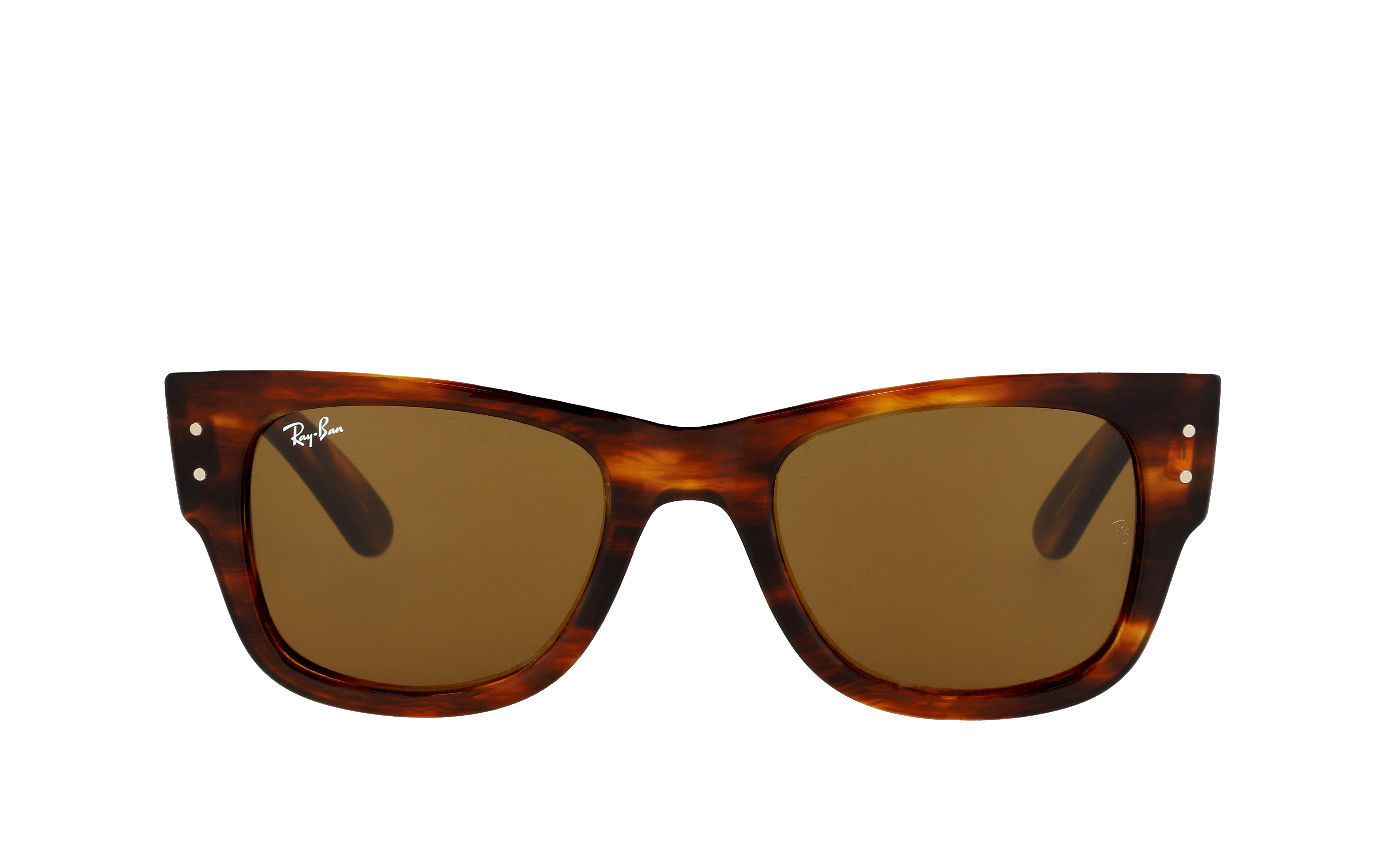 Ray-Ban RB0840S Mega Wayfarer Brun