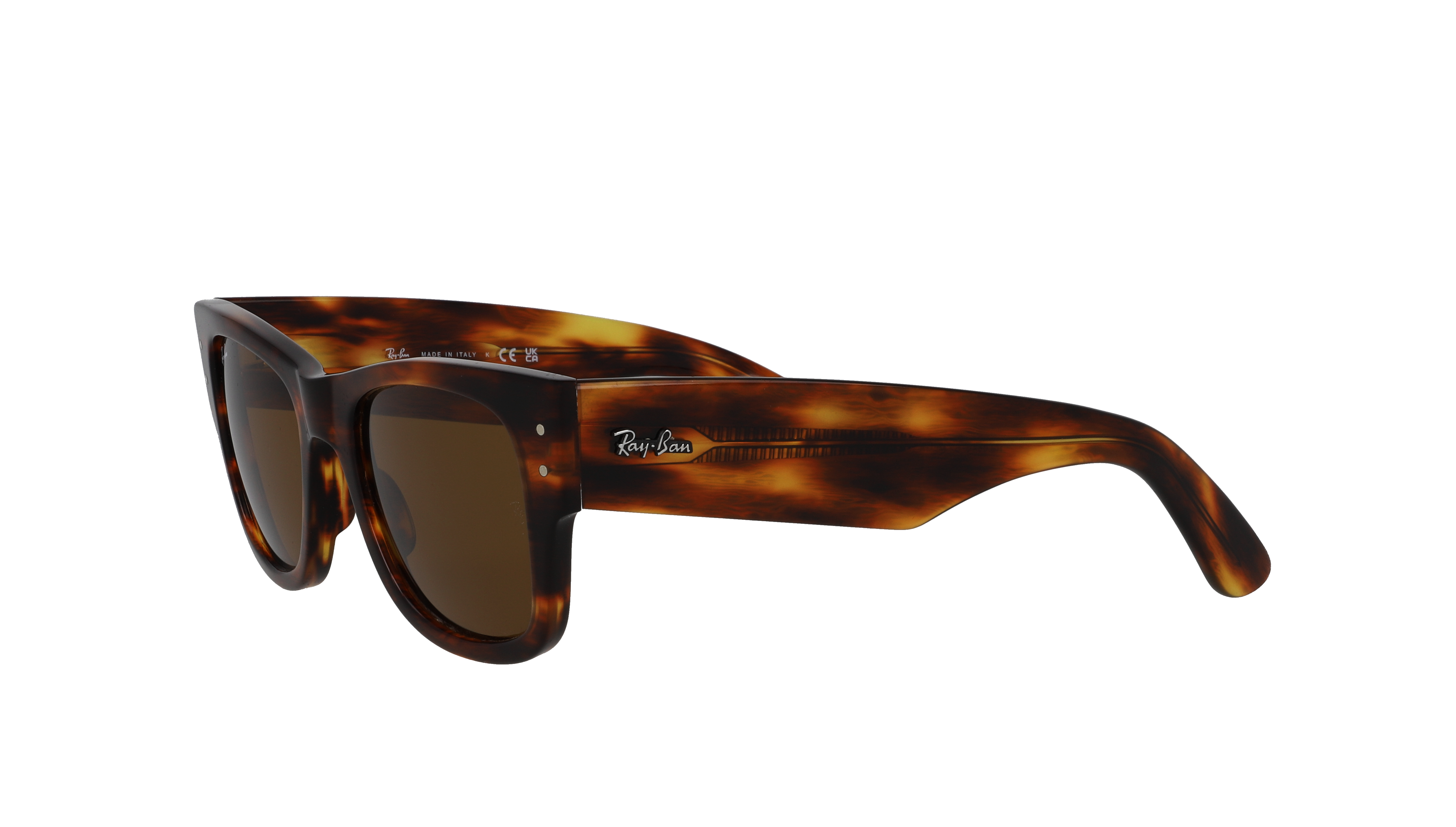 Ray-Ban RB0840S Mega Wayfarer Brun