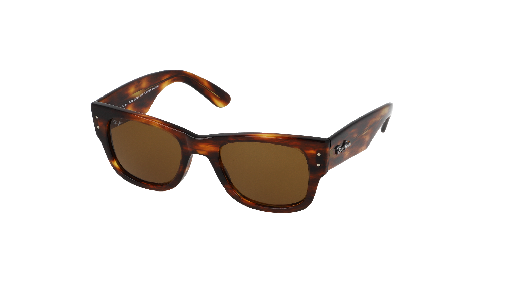 Ray-Ban RB0840S Mega Wayfarer Brun